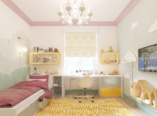 طراحی اتاق خواب کودک و نوجوان